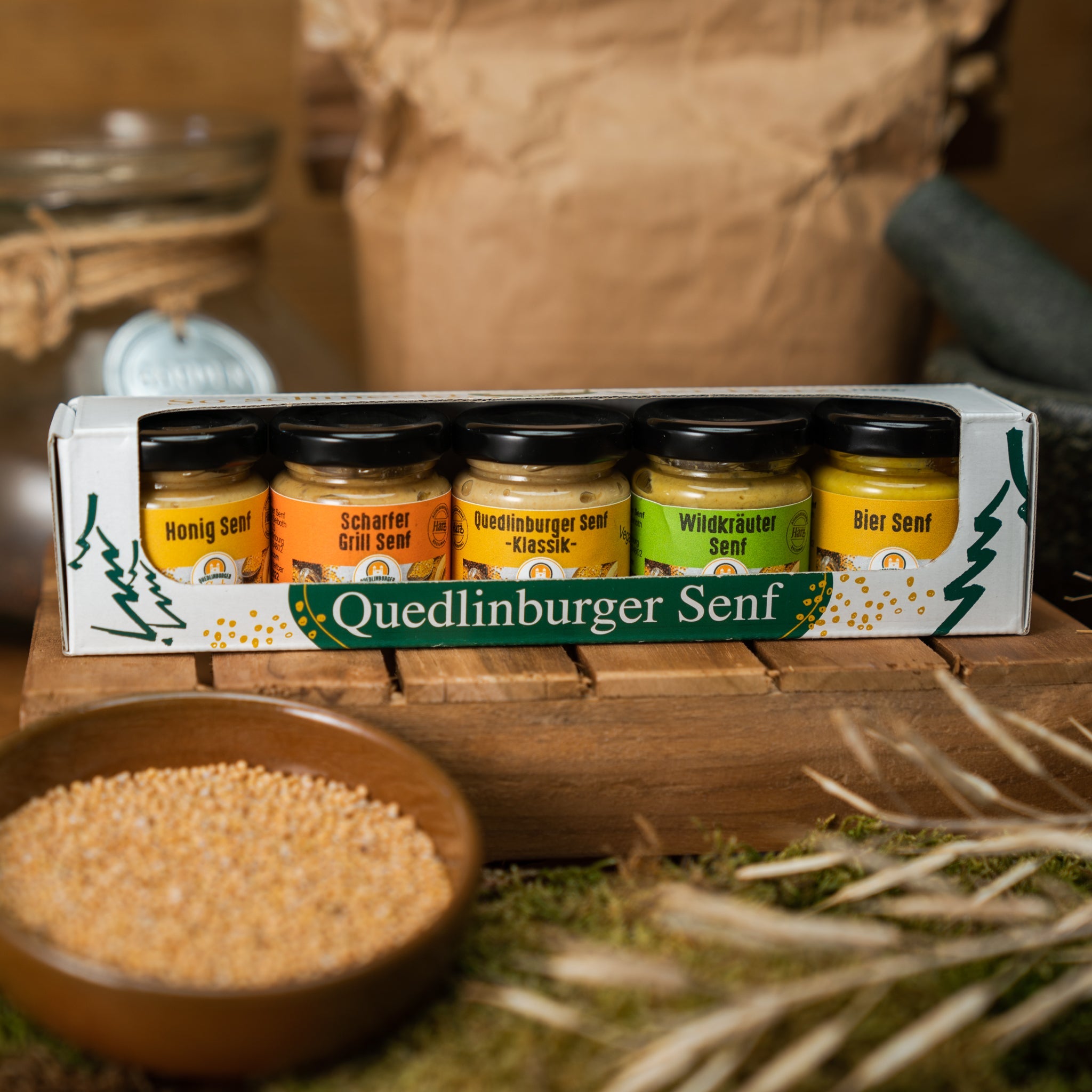 Probier-Set Überraschungspaket mit 40 % Rabatt senf-shop.com