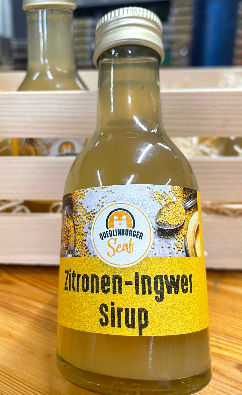 Zitronen- Ingwer Sirup