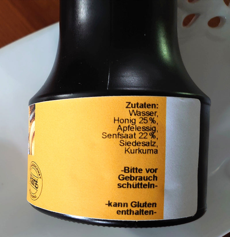 Honig-Senf-Sauce